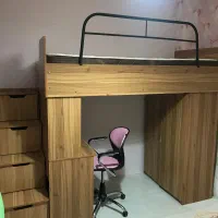 سرویس خواب کودک و نوجوان طبقاتی|تخت و سرویس خواب|هشتگرد, شهرک بعثت|دیوار