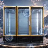 یخچال ایستاده درب آنادایز دستگیره یک تیکه آلمینیوم