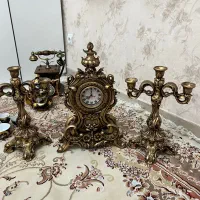 ساعت و شمعدانی ست