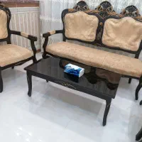 مبل سلطنتی9نفره|مبلمان خانگی و میز عسلی|سنقر, |دیوار