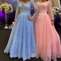 دو دست لباس مجلسی زیبا و خوش رنگ