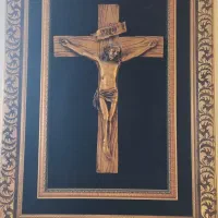 تابلوی مخمل صلیب|تابلو، نقاشی، عکس|فردیس, فردیس|دیوار