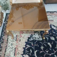 مبل ۷ نفره با میز نهارخوری ۶ نفره و ۲ نفر میزبان|مبلمان خانگی و میز عسلی|تهران, گاندی|دیوار