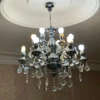 جفت لوستر پر نور شش شاخه دو تایی