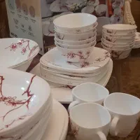 سرویس ارکوپال اصل فرانسه برند لومینارک|ظروف سرو و پذیرایی|محمدیه-قزوین, |دیوار