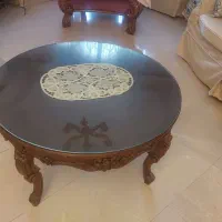 ست کامل ۲۲ پارچه مبلمان استیل چوب گردوی سفارشی