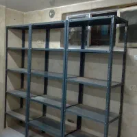 قفسه انباری پیچ و مهره ای طوسی فلزی|فروشگاه و مغازه|آمل, |دیوار