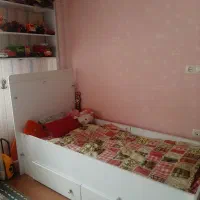 تخت کودک ونوجوان همراه با تشک تخت