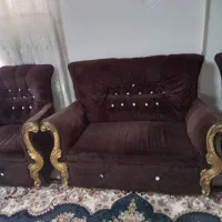مبل هفت نفره سالم با میز عسلی