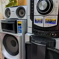 ظبط سونی زلزله صدای قدرتمند و آینه|سیستم صوتی خانگی|اصفهان, آبشار|دیوار