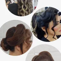 شنیون و میکاپ|خدمات آرایشگری و زیبایی|دورود, |دیوار