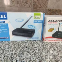 دوعدد مودم وای فای خانگی در حد نو بدون سیم کارت