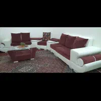 مبلمان ۷نفره ب همراه عسلی و میز وسط مبلی ست