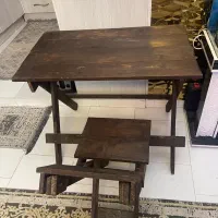 سرخ کن میز صندلی چوبی تاشو ساعت گلدان کباب پز