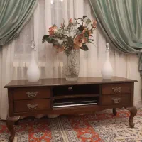 میز تلویزیون تمام چوب نونو عرض ۱۲۰