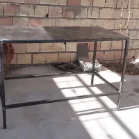 میزکارفلزی بزرگ|میز تحریر و کامپیوتر|شاهرود, |دیوار