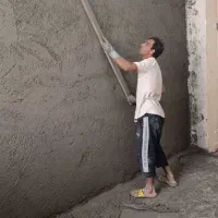 استا بنا تخریب وبازسازی پلاستر دیوار چینی شیب بندی