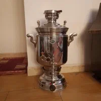 سماور مخصوص قهوه خانه و هیتها ۱۵ لیتری گازی