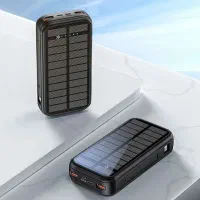 پاوربانک خورشیدی ( شارژ حتی بدون برق )