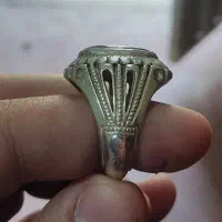 انگشتر شجر دو مهر اصل زنجان