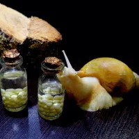 حلزون آلبینو نیم مولد