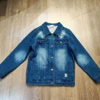 کت جین وارداتی و شلوار ال سی ترک 8تا9سال