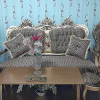 مبل ۹ نفره وسرویس خواب|تخت و سرویس خواب|اصفهان, قهجاورستان|دیوار