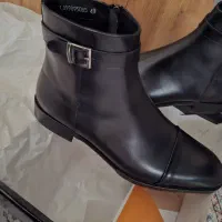 بوت چلسی چرم گاوی درجه یک قالب ایتالیایی سایز ۴۰/۵