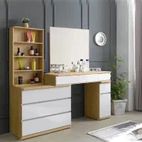 انواع میز ارایش ، کنسول آینه ، کنسول آینه دفرمه