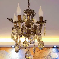 لوسترهای برنز اصل|لوستر و چراغ آویز|اردبیل, |دیوار