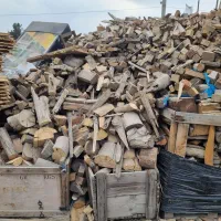 هیزم شومینه ای و کارگاهی. نئوپان چوب گرد ترموود