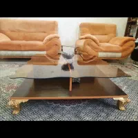 مبلمان نیم ست پارچه مخمل راحتی با میزوسط|مبلمان خانگی و میز عسلی|پردیس, فاز ۸|دیوار