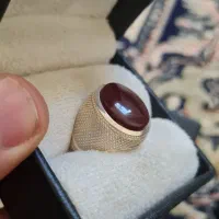 انگشتر یمنی شفت العبدسرخ کرزی ملکی یمنی