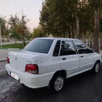 پراید ۱۳۲ سفید مدل ۹۰