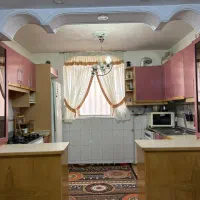 کابینت ام دی اف ۹متری ۲تاویترین با شیشه باسنگ|مصالح و تجهیزات ساختمان|صباشهر, |دیوار