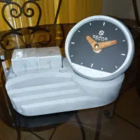 ساعت و تقویم رو میزی بتنی نو|ساعت دیواری و تزئینی|تهران, خواجه نظام الملک|دیوار