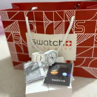 ساعت امگا سواچ سفید