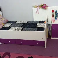 تخت خواب کودک و نوجوان در حد نو