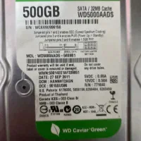 هارد ۵۰۰ گیگ سبز