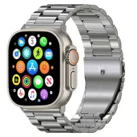 ساعت هوشمند ورنا W49 Ultra با بند فلزی و 7 بند اضا