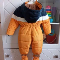 کاپشن توخزدار کلاه دار|کفش و لباس بچه|محمدیه-قزوین, |دیوار