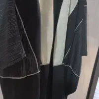 مانتو عبایی مجلسی بلند در حد نو