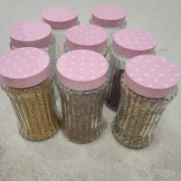 جای حبوبات، بانکه شیک با در صورتی