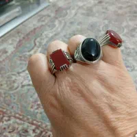 انگشتر نقره مردانه