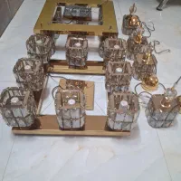 لوستر هشت شعله و تک شعله در حد نو|لوستر و چراغ آویز|تهران, افسریه شمالی|دیوار