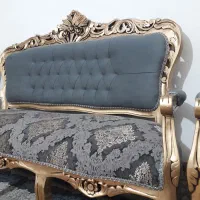 مبل استیل۹نفره همراه با ۳عدد میز|مبلمان خانگی و میز عسلی|بیرجند, |دیوار