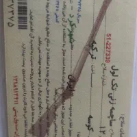 کارت جواز حمل  سلاح گم شده