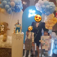 لباس مجلسی نو سایز فقط دو ساعت پوشیده