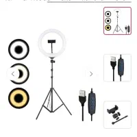 بورس رینگ لایت بهمراه پایه 7رنگ و 3رنگ درسایزمختلف|لامپ و چراغ|قم, زند آباد|دیوار