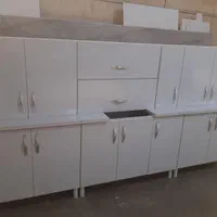 کابینت آماده+سینک 2لگن+گاز5شعله+هود لمسی ۱|مصالح و تجهیزات ساختمان|کرج, شهرک نهال و بذر|دیوار